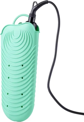 Miniatura 10 de ZAXOP Funda de silicona resistente al calor para plancha plana, rizador, herramientas de pelo caliente (rosa intenso)