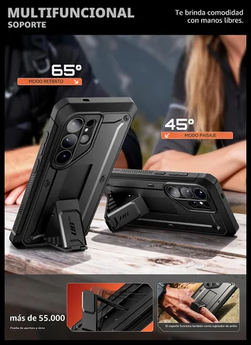 Miniatura 6 de SUPCASE Funda para Samsung Galaxy S26 Ultra con soporte y clip para el cinturón (Unicorn Beetle Pro)