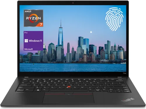 Lenovo ThinkPad T14s Gen 2 - Laptop empresarial, pantalla FHD de 14 pulgadas, AMD Ryzen 7 Pro 5850U, 16 GB de RAM, SSD PCIe de 1 TB, cámara web, KB