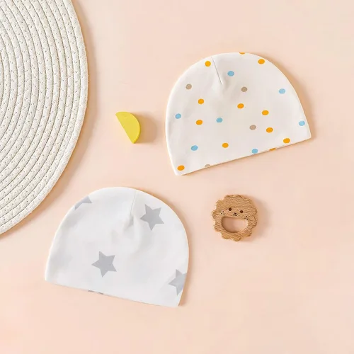 Miniatura 7 de HiBwoBwo Newborn Hospital Hat Spring Summer Autumn Baby Beanie Baby Boys Girls Hats 0-6 Months