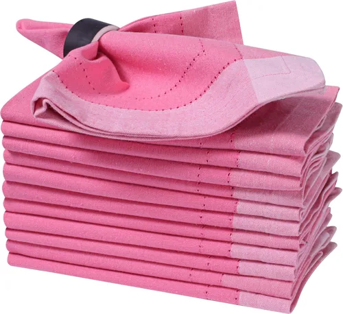 Miniatura 29 de Servilletas de tela para uso diario, 100% algodón, 18 x 18 pulgadas, color azul, servilletas de boda, servilletas de cóctel, servilletas de tela