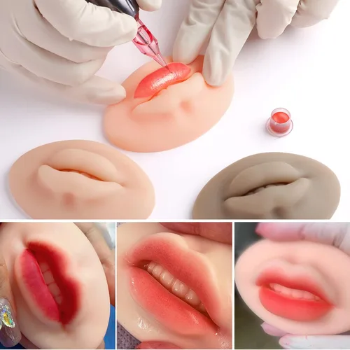 Miniatura 8 de Charme Princesse TA536KIT-1 - 3 Uds. Práctica 3D Labios de silicona de piel permanente para tatuadores y principiantes TA536KIT-1