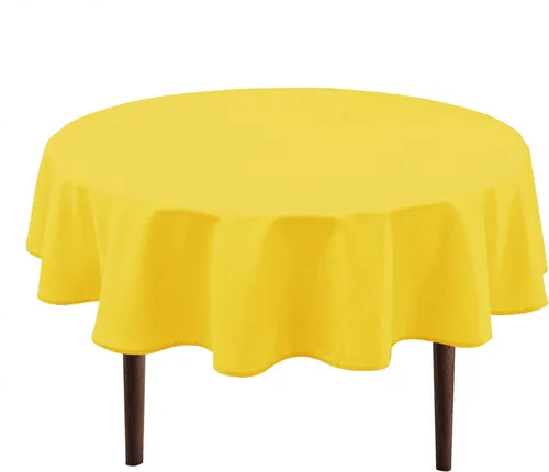 Miniatura 39 de Hiasan Mantel redondo de 30 pulgadas – Mantel de tela de poliéster impermeable resistente a las manchas a prueba de derrames, para comedor, cocina