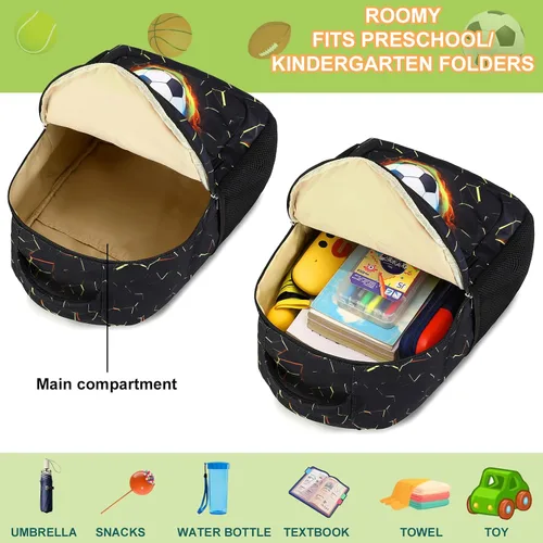 Miniatura 4 de LOIDOU Mochila para adolescentes y niñas, mochila escolar con lonchera y estuche para lápices, juego de bolsas escolares 3 en 1