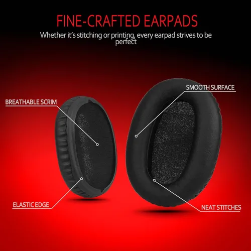 Miniatura 4 de Krone Kalpasmos Sony WH-CH700N - Almohadillas de repuesto para auriculares, piel de proteína para Sony WH-CH700N, compatibles con Sony WH-CH710N