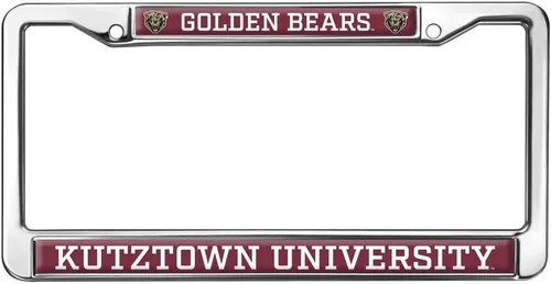 Miniatura 278 de Texas A&M University - Texarkana Mascot - Marco de metal estándar para placa de matrícula de tamaño completo