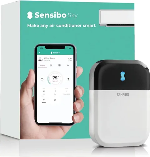 Miniatura 8 de Sensibo Sky control para aire acondicionado con Wi-Fi, compatible con iOS y Android, funciona con Amazon Alexa & Google Home