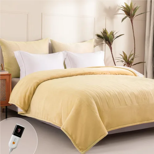 Miniatura 23 de Manta Eléctrica Térmica de 50" x 60" - Manta Térmica Eléctrica con 5 Niveles de Calefacción y 3 Horas de Apagado Automático, Lavable a Máquina