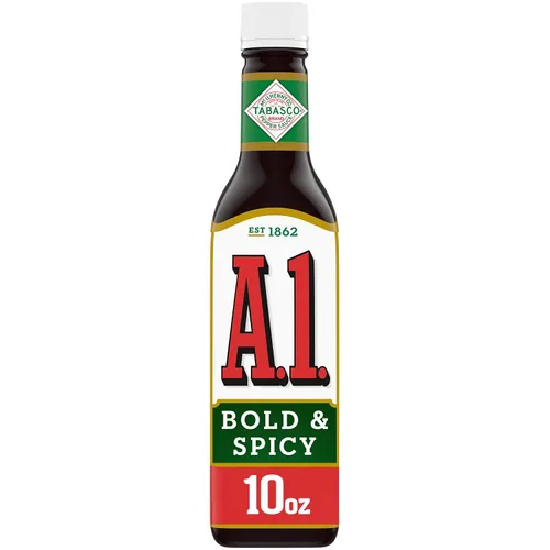Miniatura 9 de A.1. Salsa para Bistec Bold & Spicy, botella de 10 oz (paquete de 3)