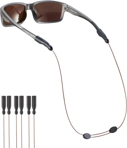 Miniatura 8 de Correa para lentes de sol, correa ajustable sin cola, lentes y correas de cable, soportes para lentes alrededor del cuello, cordón para hombres