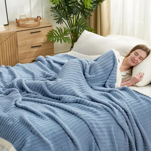 Miniatura 27 de Snuggle Sac Manta de flores de primavera para sofá, de microfibra mullida y cálida para invierno, manta floral de margaritas, lindas mantas