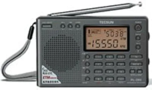 Miniatura 5 de TECSUN PL-380 DSP estéreo FM. Frecuencia media. Onda corta. Onda larga. Receptor de radio de lazos de seguimiento de fase de banda mundial