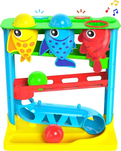Move2Play, Feed The Fish | Más de 30 canciones y frases fantásticas | Juguete musical para bebés y niños pequeños | Regalo de primer cumpleaños para