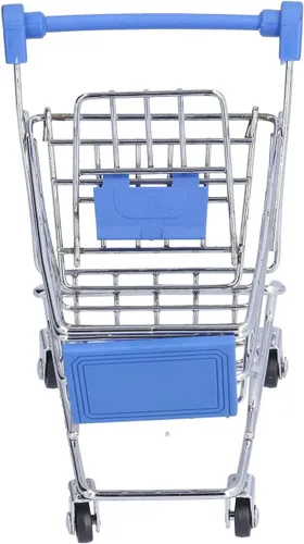 Miniatura 9 de Dpofirs Mini carrito de supermercado, carrito de compras, carrito de supermercado, mini carrito de compras, mini juguete de almacenamiento