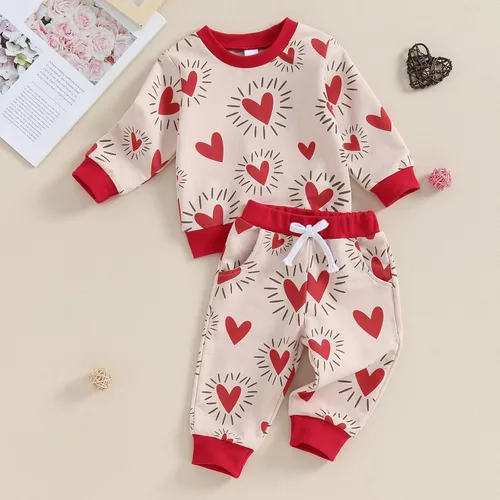 Miniatura 2 de FYBITBO 2 piezas de ropa de otoño e invierno para bebé niña, sudadera con capucha y pantalones de camuflaje, conjuntos de ropa