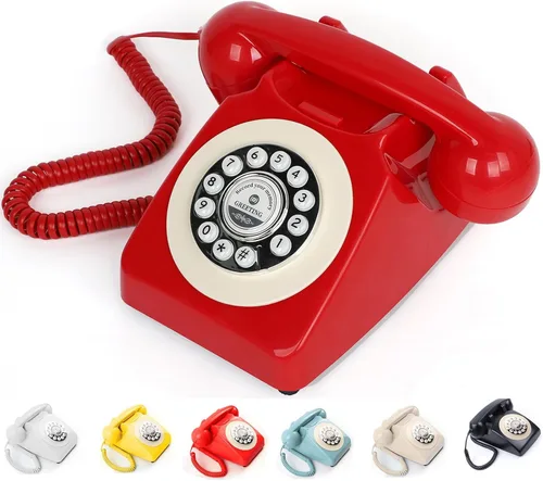 Miniatura 9 de Libro de invitados de audio, teléfono de boda, graba mensajes de audio personalizados con libro de invitados retro para boda, fiesta de cumpleaños