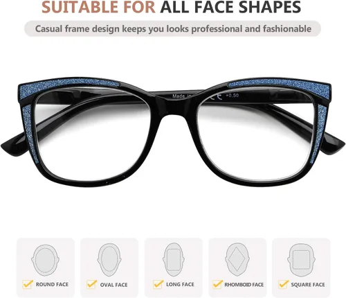 Miniatura 4 de Eyekepper - Lentes de lectura para mujer, diseño de ojo de gato