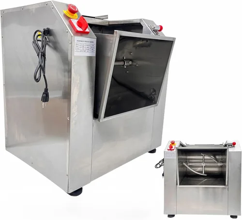 Miniatura 12 de INTSUPERMAI Mezclador eléctrico comercial de la harina de la máquina del mezclador de la masa de 33.1 lbs con el cuenco de inclinación de 90 grados