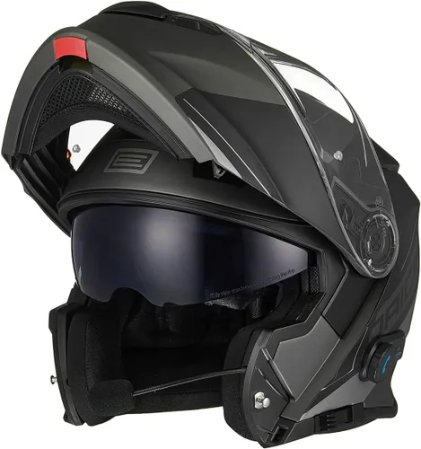 Miniatura 9 de ORIGINE Casco Modular Bluetooth con Marcación por Voz para Casco de Motocicleta, Llamadas Manos Libres, Aprobado por DOT