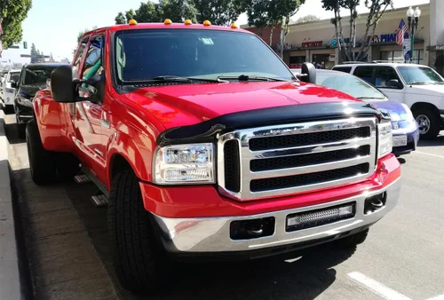 Miniatura 7 de iJDMTOY Barra de luz LED de 21 pulgadas para montaje en rejilla inferior compatible con Ford F250 F350 F450 1999-07, incluye (1) barra de luz LED