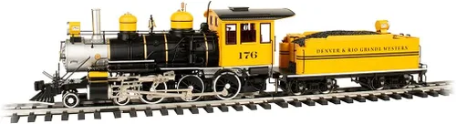Bachmann Trenes - Locomotora de vapor 4-6-0 con engranajes metálicos - D&RGW™ - Bumble BEE - Escala G grande