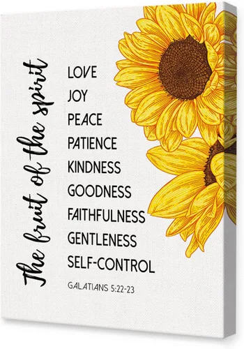 Miniatura 10 de Lienzo decorativo para pared con texto en inglés "God Says You Are", con versículos bíblicos inspiradores para mujeres y niñas, decoración de pared
