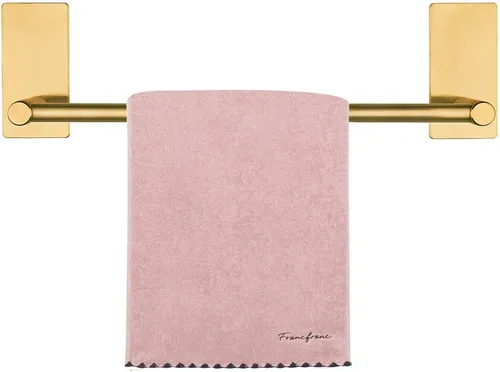 Miniatura 23 de NearMoon toallero de barra autoadhesivo de acero inoxidable para baño, soporte para colgar toallas en la pared, estilo contemporáneo, sin Níquel