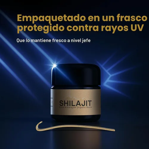Miniatura 8 de Resina de Shilajit Orgánico del Himalaya - Potencia Máxima de 500mg, Shilajit Puro Testado en Laboratorio para Hombres y Mujeres, Ácido Fúlvico