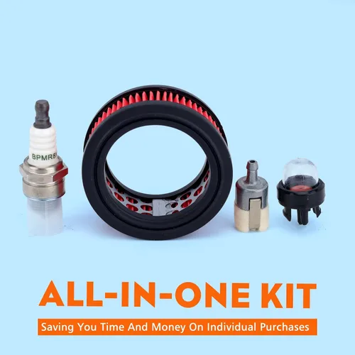 Miniatura 3 de Kit de ajuste del filtro de aire Hipa CS400 para piezas de motosierra Echo CS-400 CS-370 CS370 CS370F CS400F CS420ES 13030039730 con bulbo