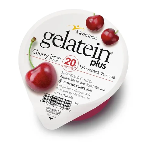 Miniatura 12 de Gelateína Naranja: 0.71 oz de proteína. Sin azúcar. Ideal para dietas de líquidos claros, dificultades para tragar, bariátrica, diálisis