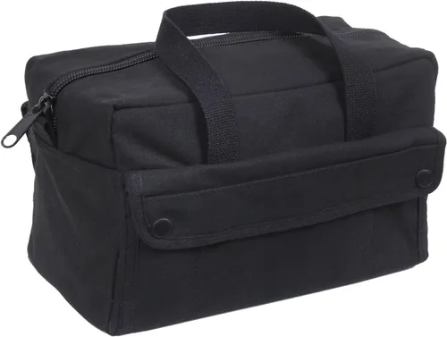 Bolsa de herramientas mecánicas Rothco - Organización resistente para equipo y herramientas Negro