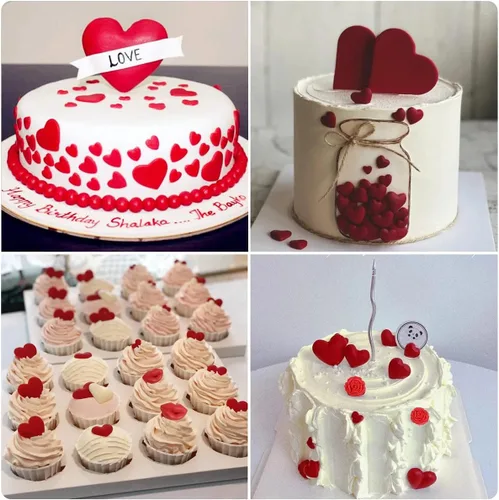 Miniatura 2 de 4 moldes de silicona con forma de corazón, 8 tamaños para decoración de galletas, pasteles, pasteles, chocolates