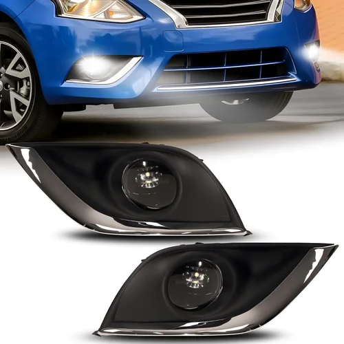Miniatura 55 de Luces antiniebla compatibles con Chevy Silverado 1500 2500/2001 2002 Silverado 1500HD 2500HD 2500HD 3500/2000-2006 Tahoe Suburban 1500 2500