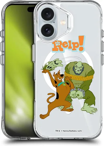 Miniatura 242 de Head Case Designs Funda con licencia oficial de Scooby-Doo Capture Character Art a prueba de golpes [protección de grado militar] compatible