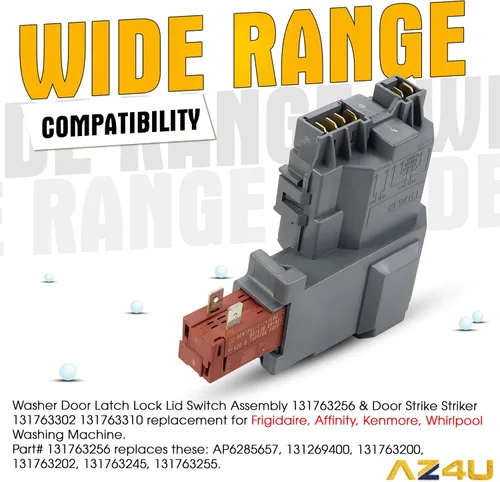 Miniatura 2 de AZ4U 131763256 1317632 131763202 GLTF2940FS1 FAFW4011LW0 FAFW3511KW0 para Electrolux, Frigidaire, Kenmore, Crosley, GE