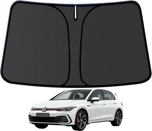 Miniatura 56 de Civic - Parasol para parabrisas Honda Civic 2022-2024 2025 (no para Honda 2022 Sport), visera frontal gruesa plegable 1:1, mantiene tu automóvil más
