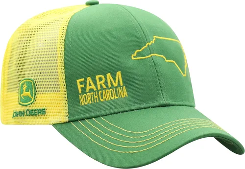 Miniatura 5 de John Deere Gorra de béisbol con logotipo y malla trasera con contraste, para hombre