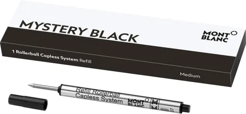 Montblanc Recambio del sistema sin tapa Rollerball - Recambios de bolígrafo con punta media
