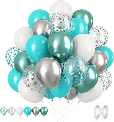 Miniatura 27 de Set de globos de albaricoque, 60 unidades de globos de albaricoque dorado y blanco, globos de látex de albaricoque desnudo de 12 pulgadas, globos