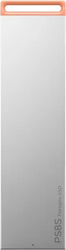 Lenovo PS8S SSD portátil de 2 TB, hasta 1050 MB/s de lectura, escritura de 1000 MB/s, USB 3.2 USB-C, cuerpo de aluminio delgado y ligero (1.41