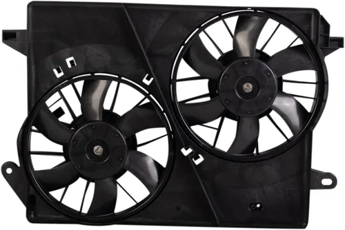 Miniatura 111 de TRQ Conjunto de ventilador de refrigeración dual del radiador compatible con Toyota Highlander 2008-2013 TO3115155