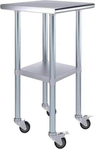 Miniatura 42 de Mesa de trabajo de acero inoxidable, mesa de metal