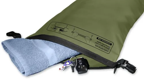Miniatura 3 de EcoGear FX Bolsa seca impermeable resistente serie Voyager – Bolsa de compresión duradera – Kayak, rafting, canotaje, senderismo, pesca y camping