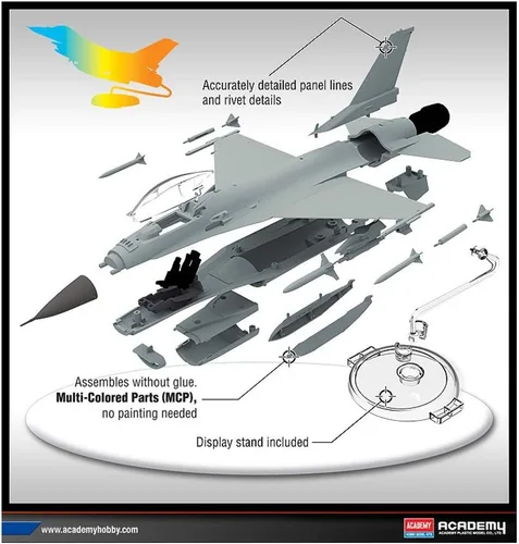 Miniatura 3 de F-16C USAF Caza Multirol MCP