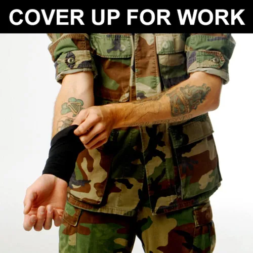 Miniatura 3 de Tat2X Ink Armor Premium - Funda para cubierta de tatuaje, antebrazo de 6 pulgadas.