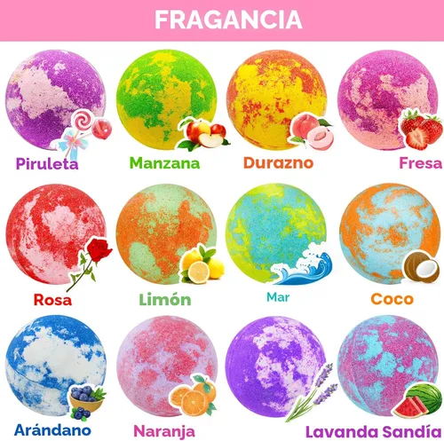 Miniatura 2 de Bombas de baño de unicornio para niños y niñas con juguetes, joyería sorpresa en el interior, regalo para niñas de 3, 4, 5, 6, 7, 8 años, ideas
