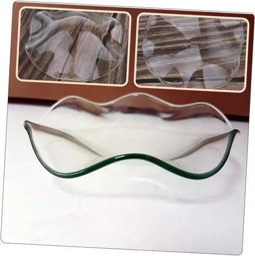 Miniatura 7 de 2 piezas de aceite esencial calentador de spa difusor de aceite esencial de vidrio reemplazo plato de calefacción de aceite plato aroma lámpara