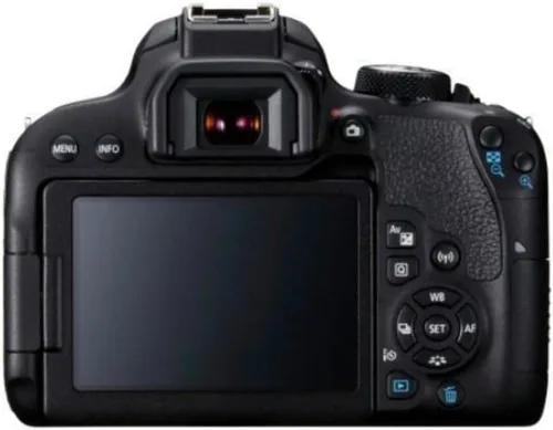 Miniatura 3 de Canon EOS 800D Digital SLR con 18-55 es modelo internacional negro de lente STM