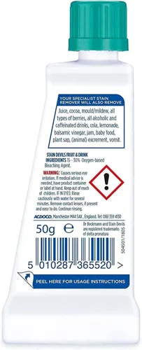 Miniatura 3 de Dr. Beckmann Stain Devils Fruit & Drinks Con refuerzo de oxígeno activo 1.76 oz
