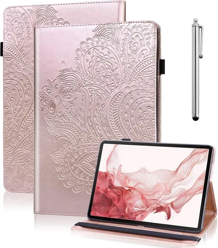 Miniatura 26 de Funda para Xiaomi Pad 5 / Pad 5 Pro de 11 pulgadas, Funda de cuero PU con ranura para tarjeta Banda elástica para Mi Pad 5/Pad 5 Pro 11" 2021